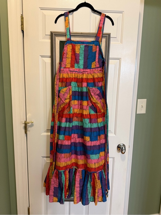FARM Rio Dresses & Skirts - Farm Rio Soleil Embroidered Maxi Dress